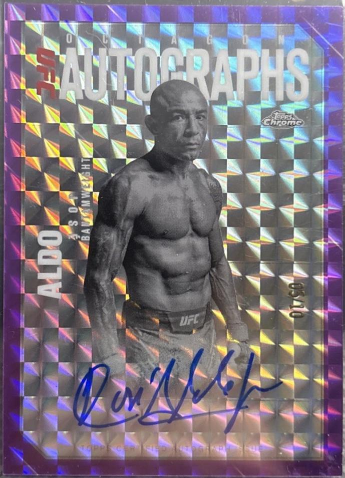 Jose Aldo [Geometric Purple Refractor] #OLA-JA