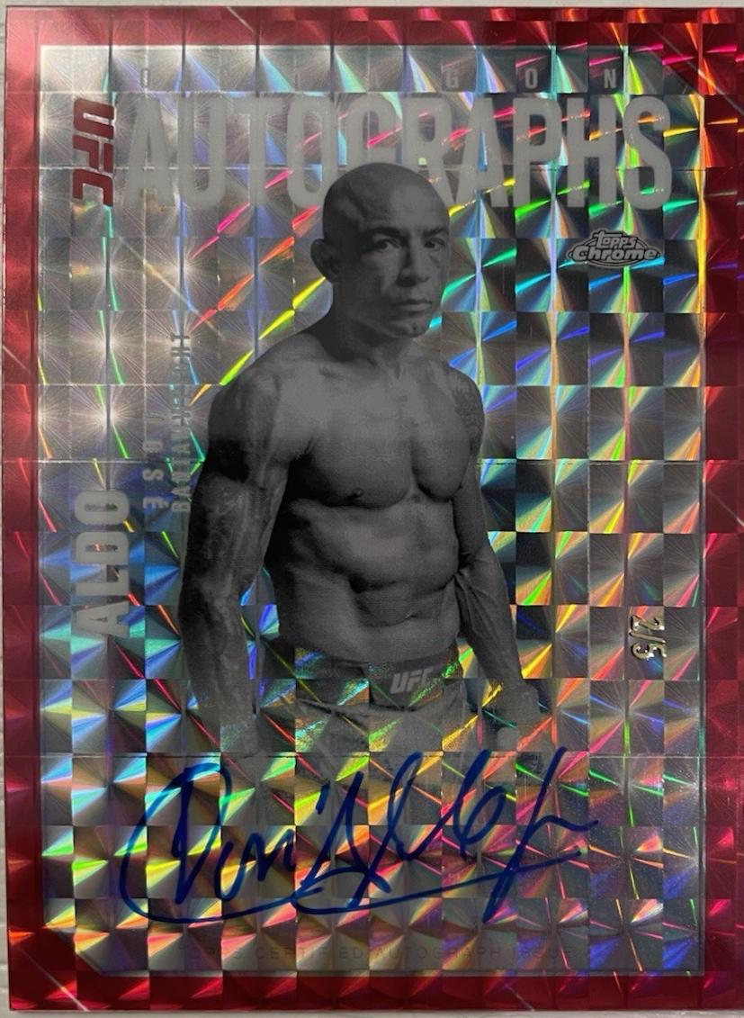 Jose Aldo [Geometric Red Refractor] #OLA-JA