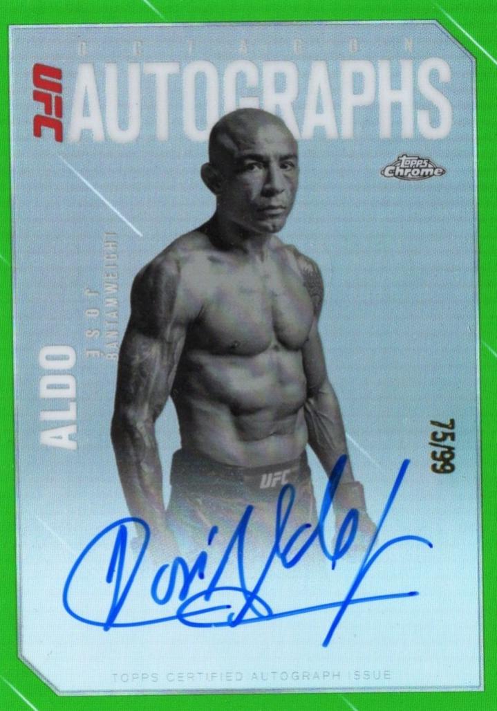 Jose Aldo [Green Refractor] #OLA-JA