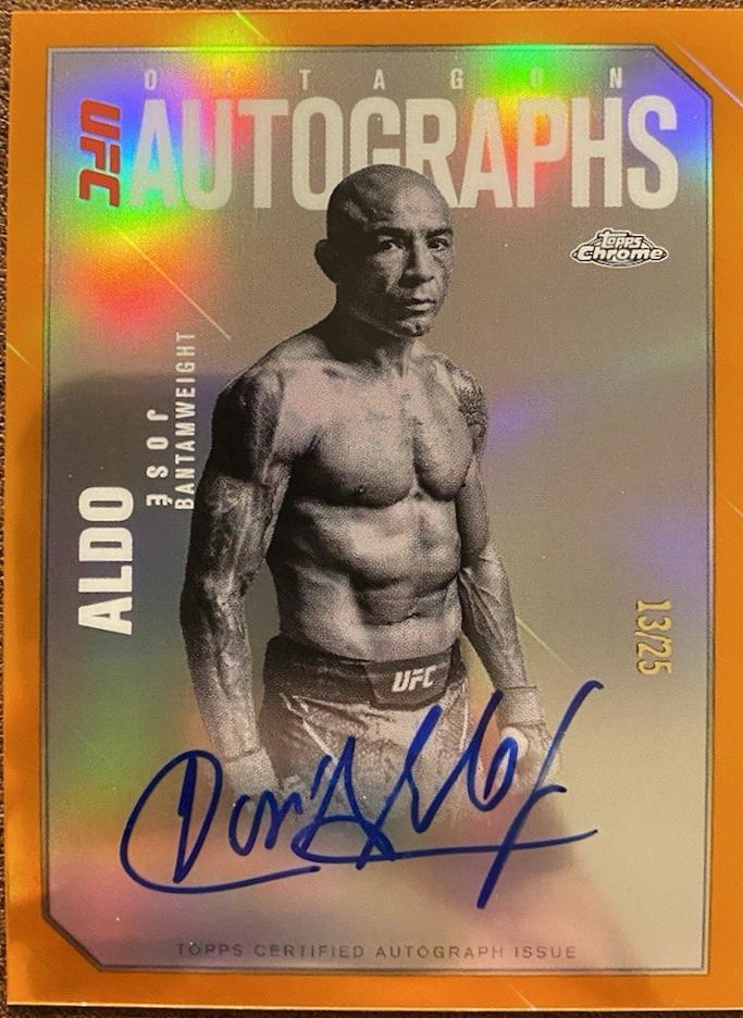 Jose Aldo [Orange Refractor] #OLA-JA