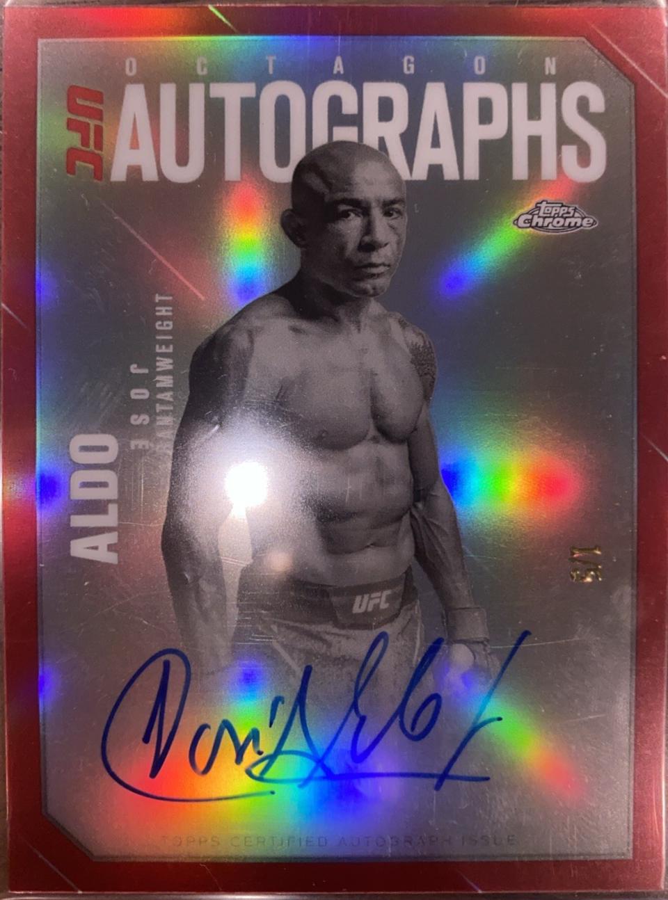Jose Aldo [Red Refractor] #OLA-JA