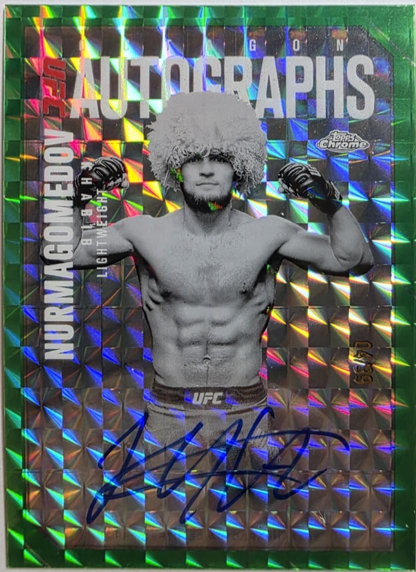 Khabib Nurmagomedov [Geometric Green Refractor] #OLA-KN