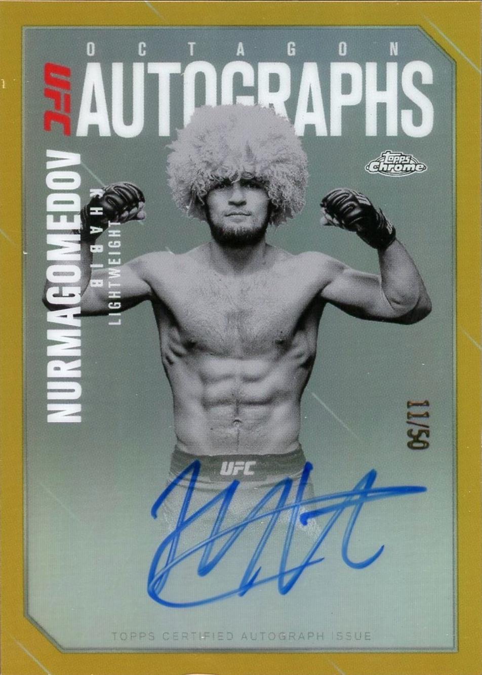 Khabib Nurmagomedov [Gold Refractor] #OLA-KN