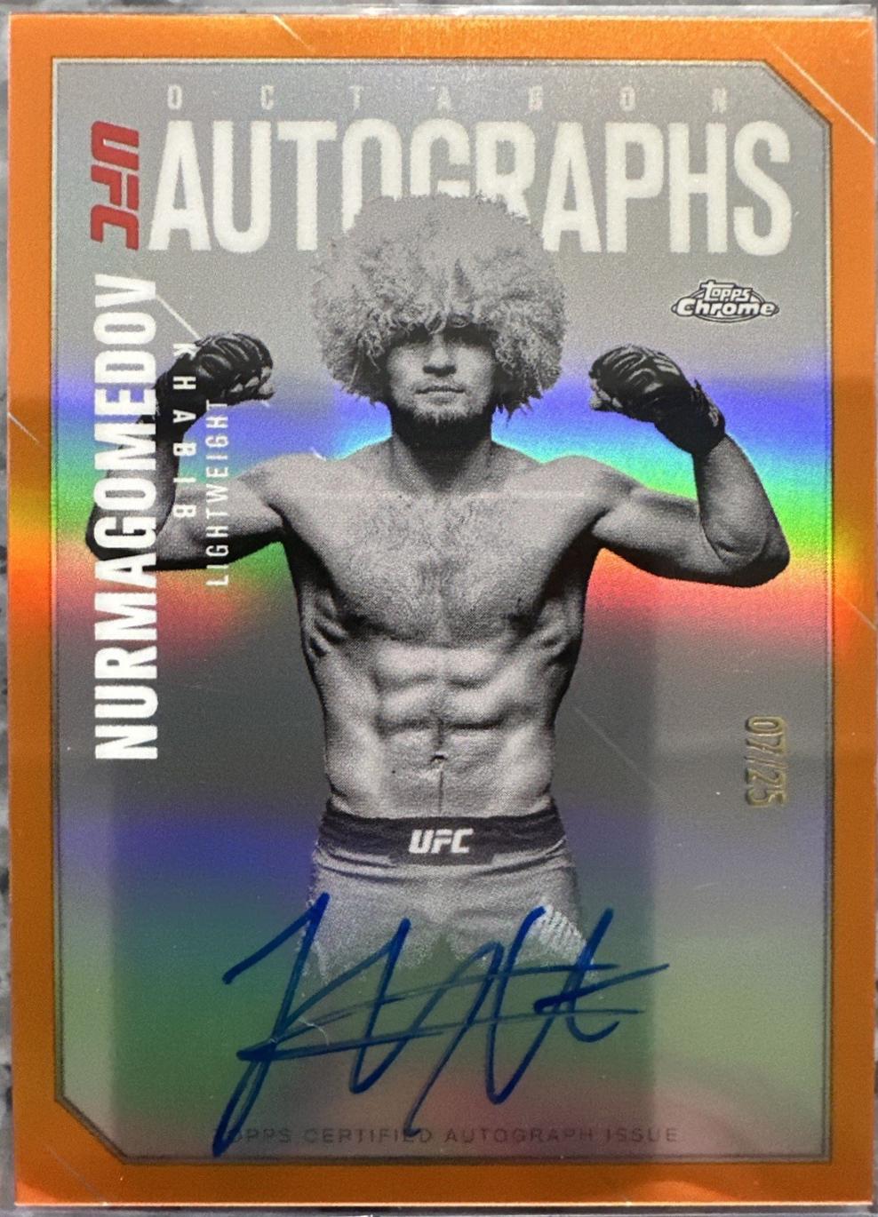 Khabib Nurmagomedov [Orange Refractor] #OLA-KN
