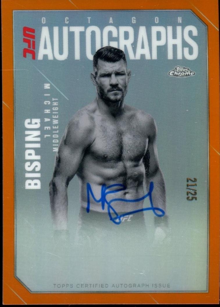 Michael Bisping [Orange Refractor] #OLA-MB