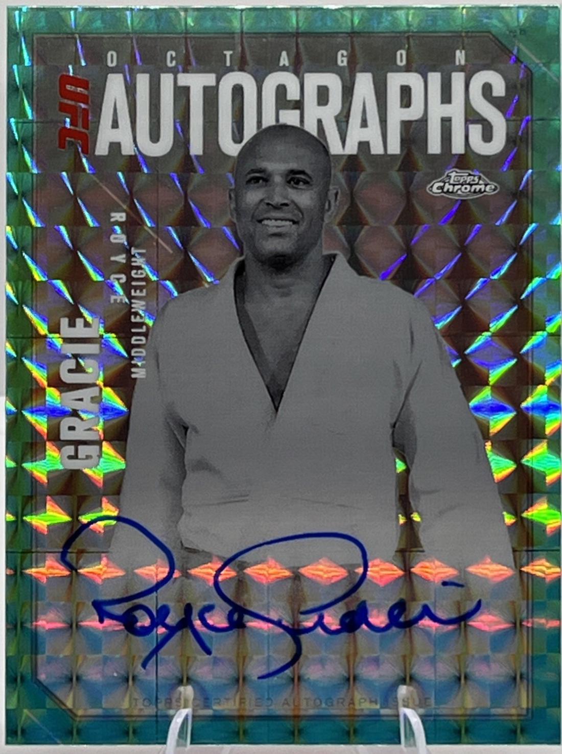Royce Gracie [Geometric Aqua Refractor] #OLA-RG
