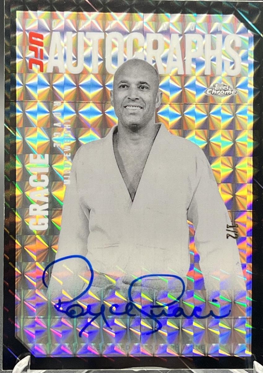 Royce Gracie [Geometric Black Refractor] #OLA-RG