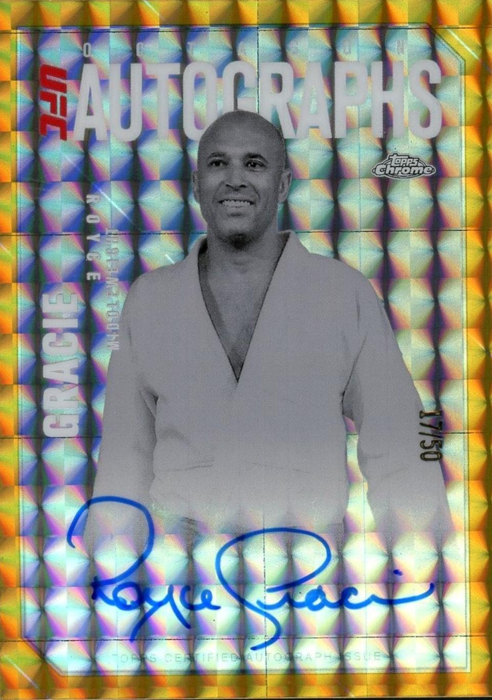 Royce Gracie [Geometric Gold Refractor] #OLA-RG
