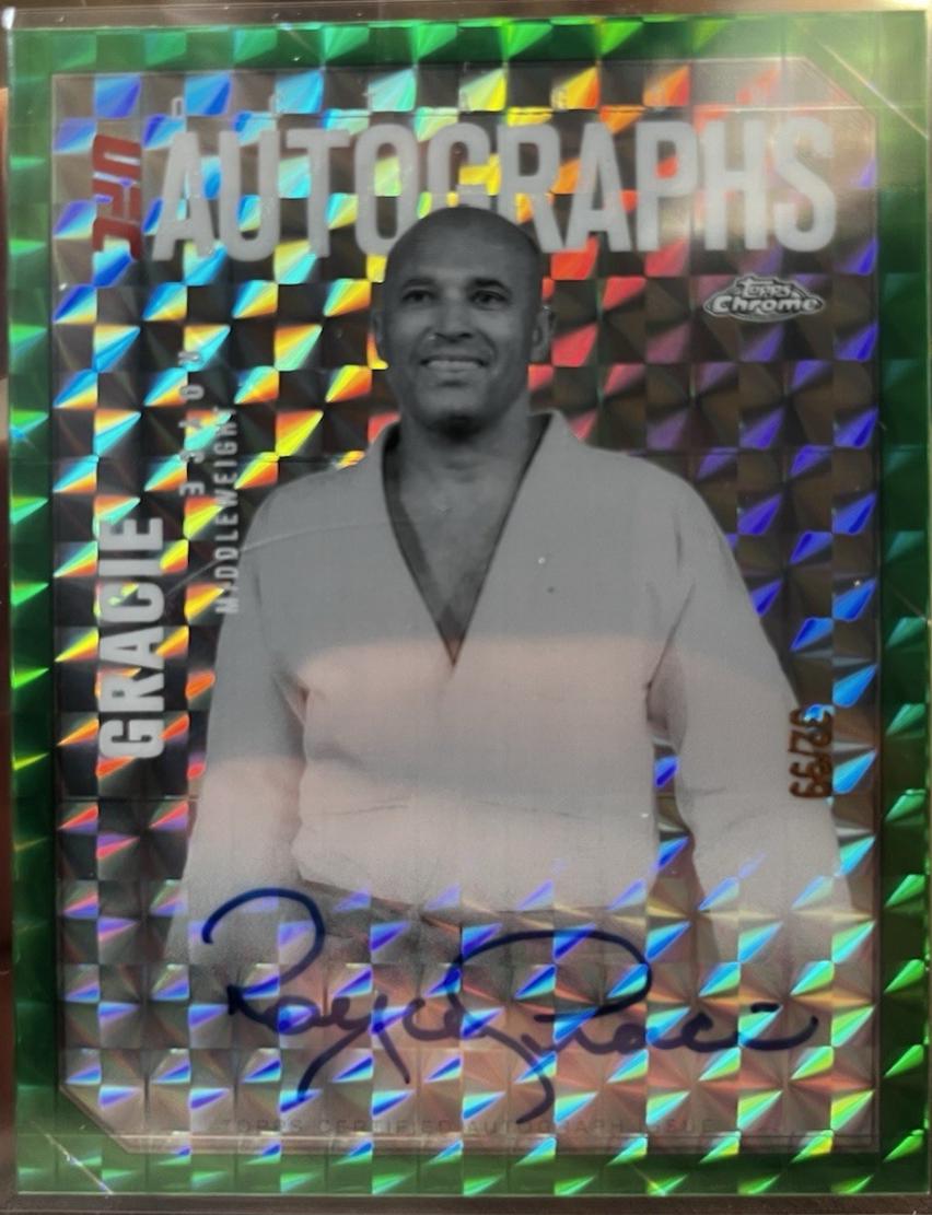 Royce Gracie [Geometric Green Refractor] #OLA-RG