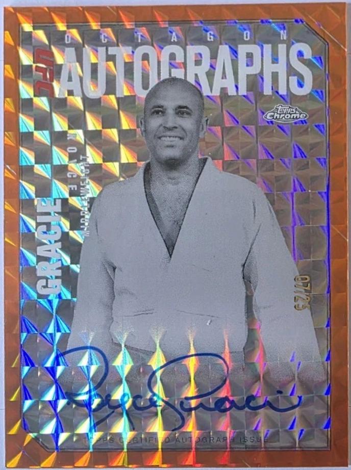 Royce Gracie [Geometric Orange Refractor] #OLA-RG