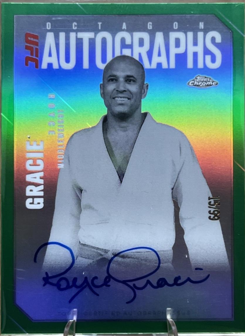 Royce Gracie [Green Refractor] #OLA-RG