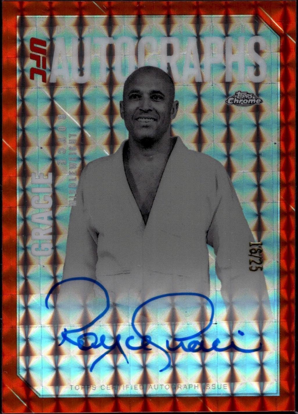 Royce Gracie [Orange Refractor] #OLA-RG