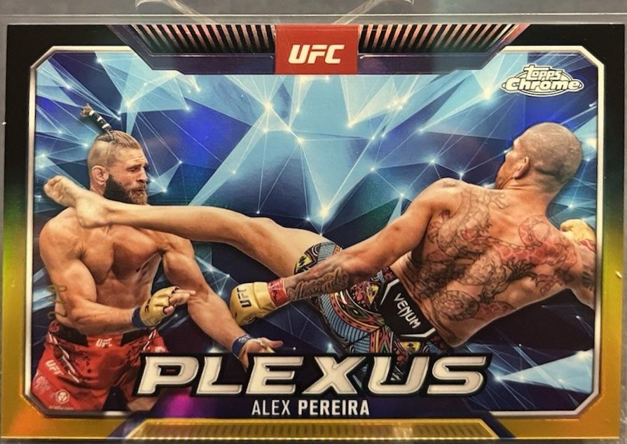 Alex Pereira [Black Gold Refractor] #PLX-13