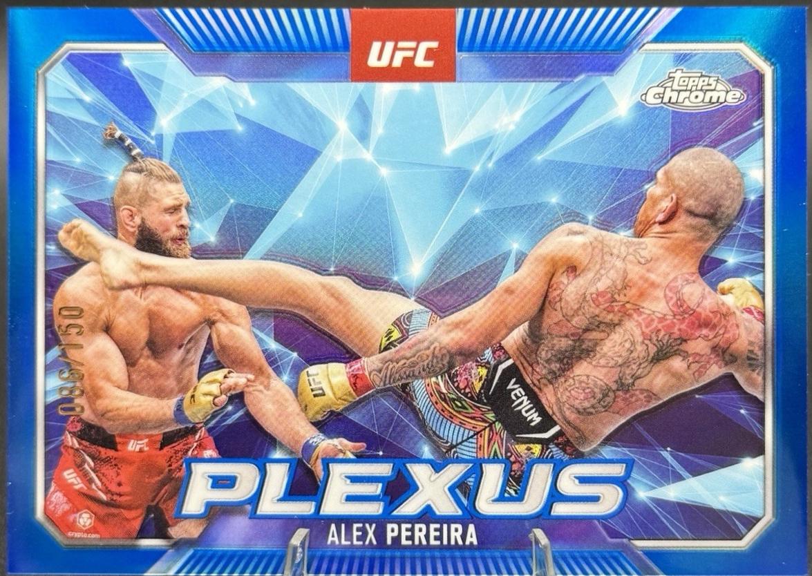 Alex Pereira [Blue Refractor] #PLX-13
