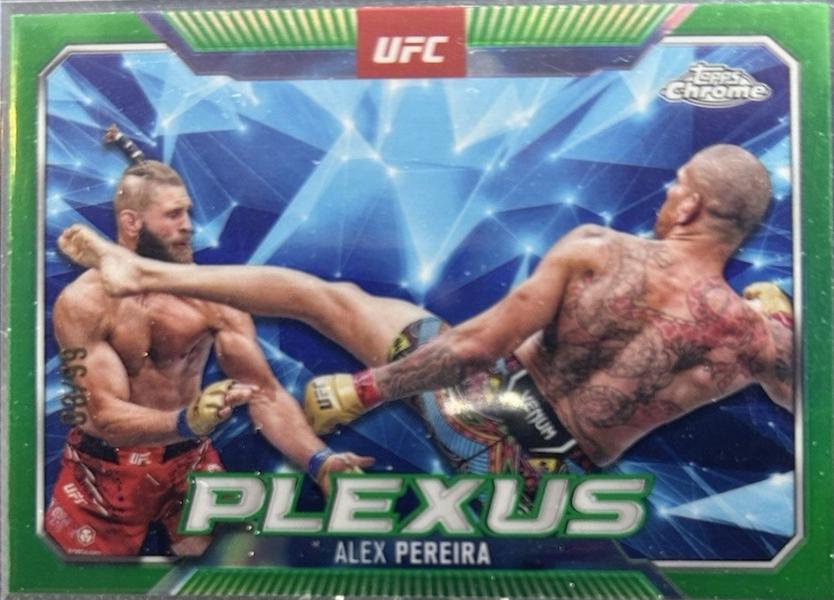Alex Pereira [Green Refractor] #PLX-13
