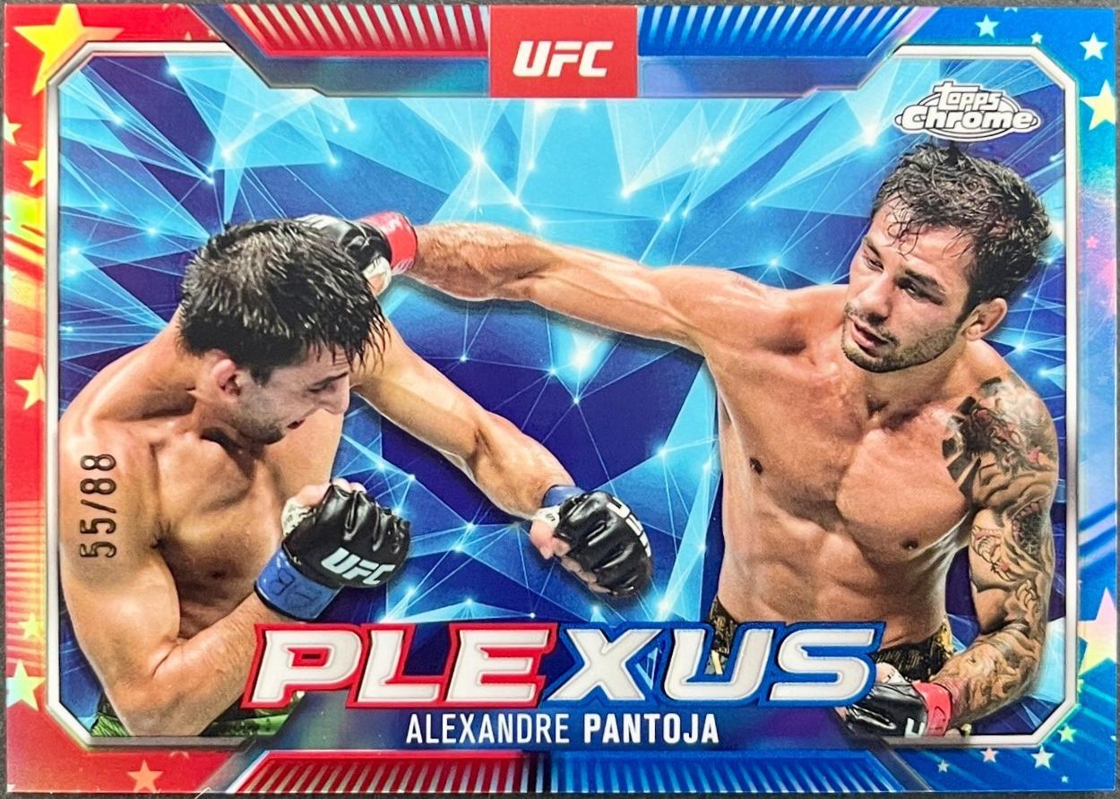 Alexandre Pantoja [Red White Blue Refractor] #PLX-8