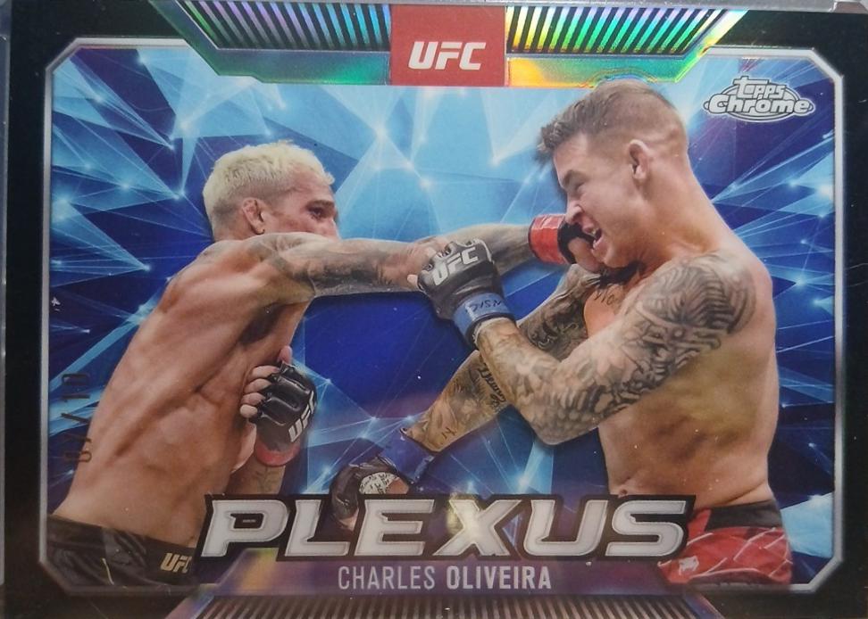 Charles Oliveira [Black Gold Refractor] #PLX-3