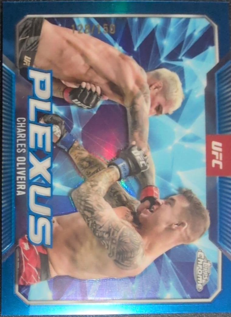 Charles Oliveira [Blue Refractor] #PLX-3