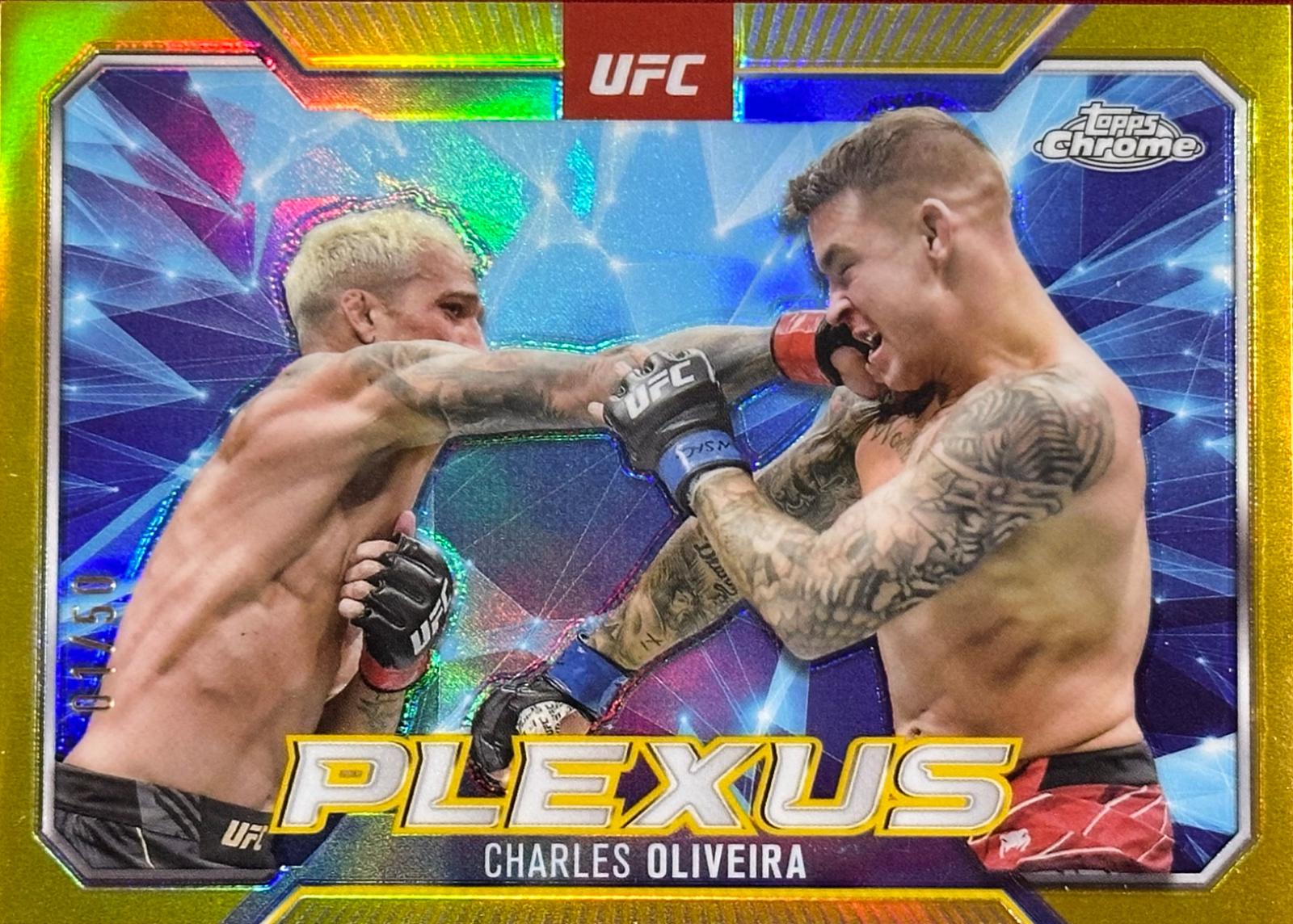 Charles Oliveira [Gold Refractor] #PLX-3