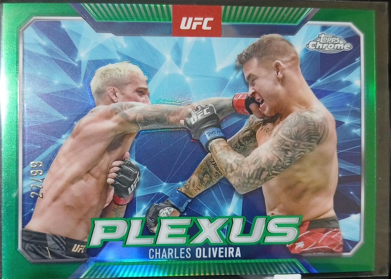 Charles Oliveira [Green Refractor] #PLX-3