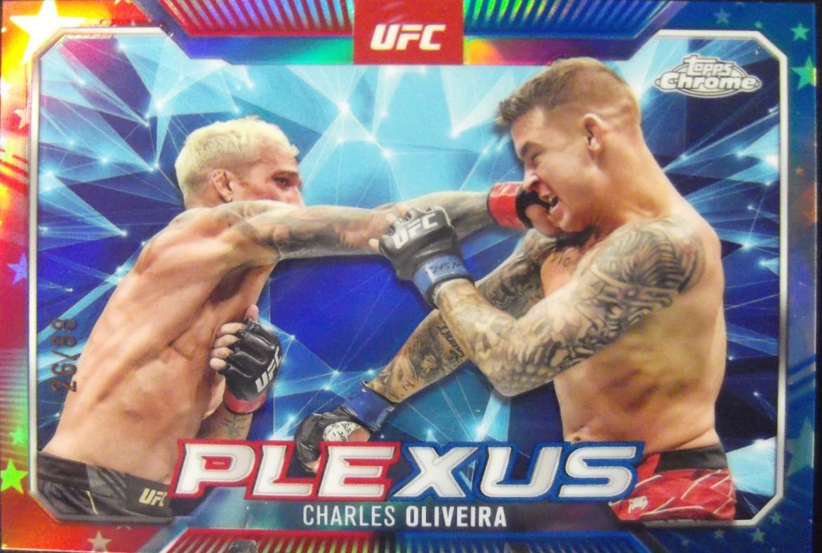 Charles Oliveira [Red White Blue Refractor] #PLX-3