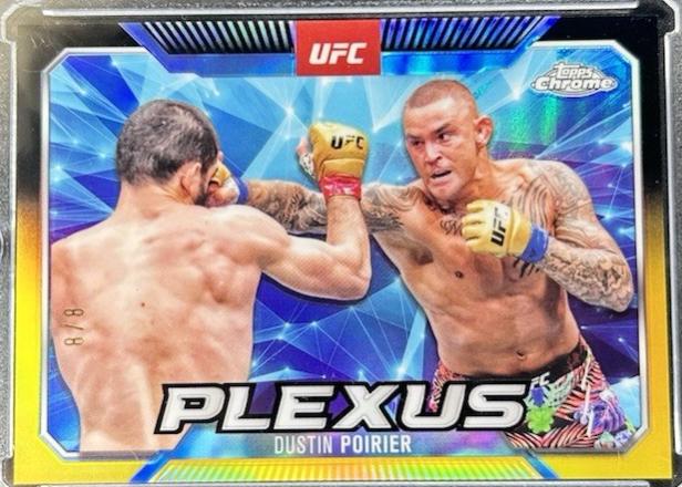 Dustin Poirier [Black Gold Refractor] #PLX-15