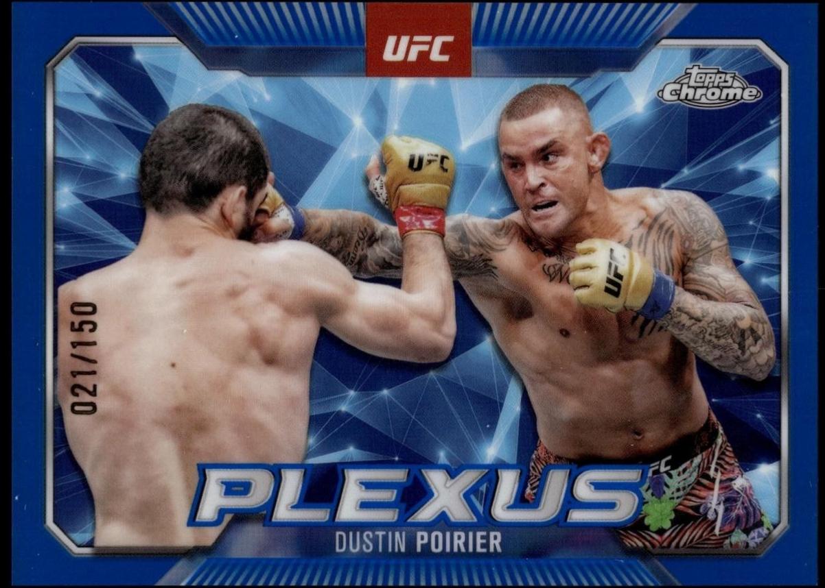 Dustin Poirier [Blue Refractor] #PLX-15