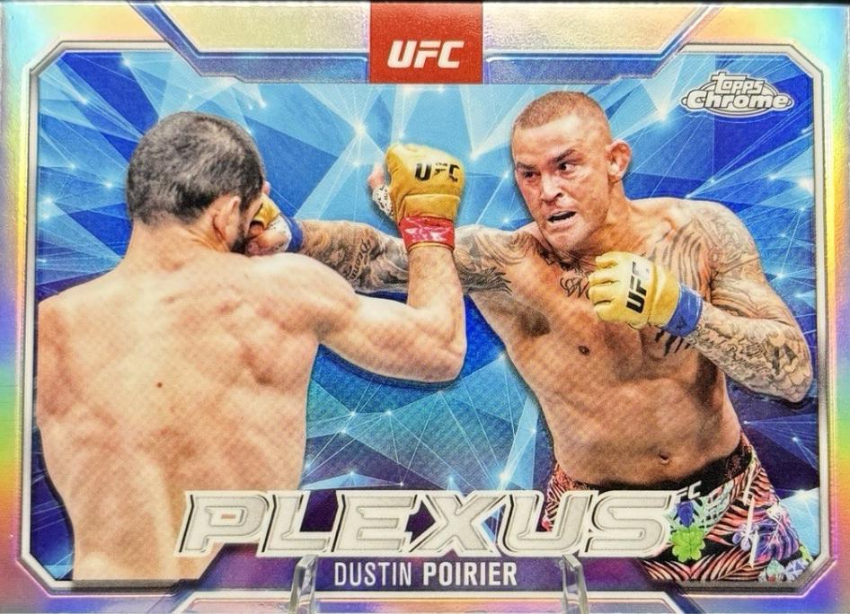 Dustin Poirier [Refractor] #PLX-15