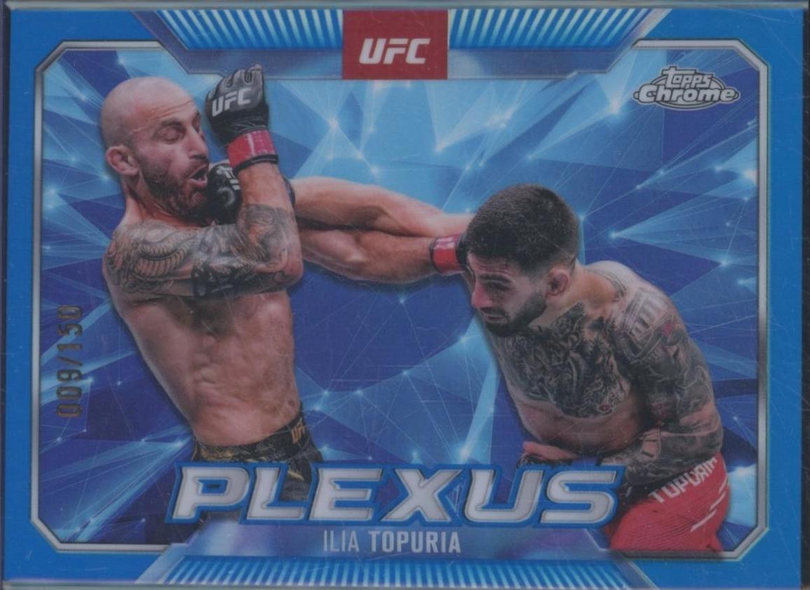 Ilia Topuria [Blue Refractor] #PLX-6