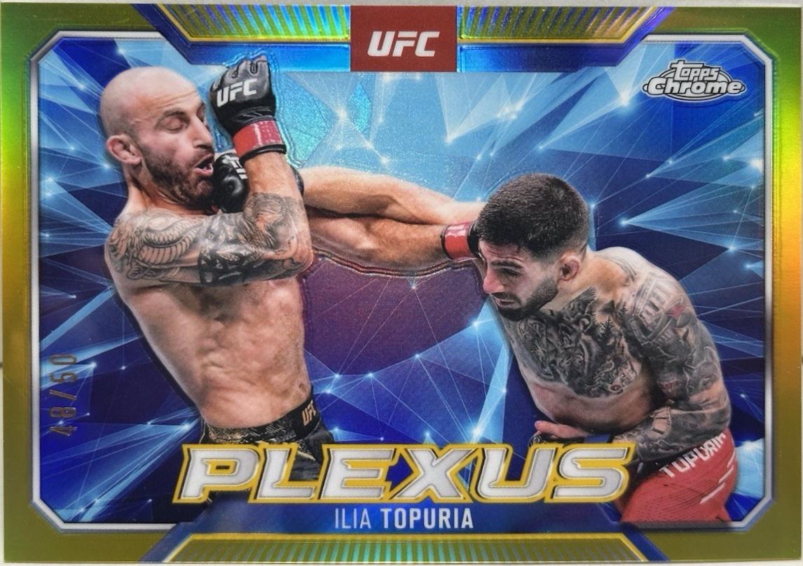Ilia Topuria [Gold Refractor] #PLX-6