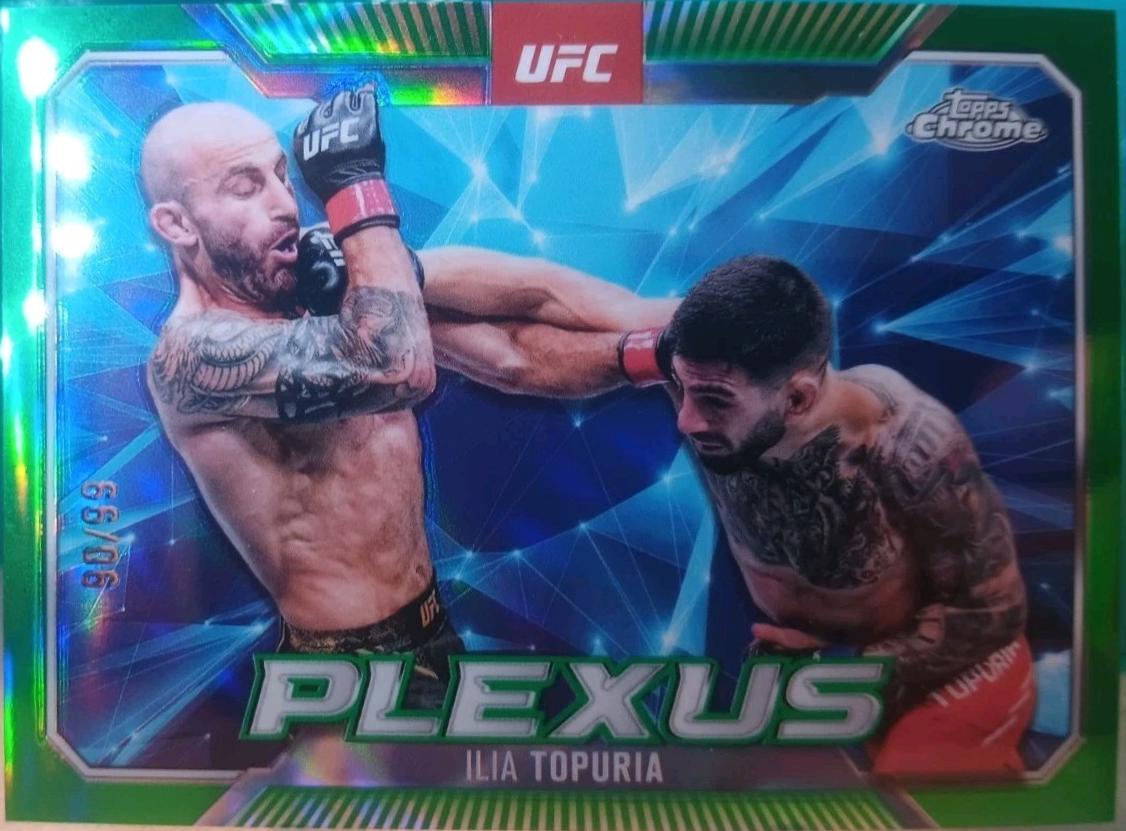 Ilia Topuria [Green Refractor] #PLX-6