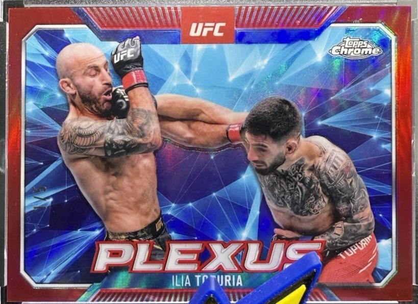 Ilia Topuria [Red Refractor] #PLX-6