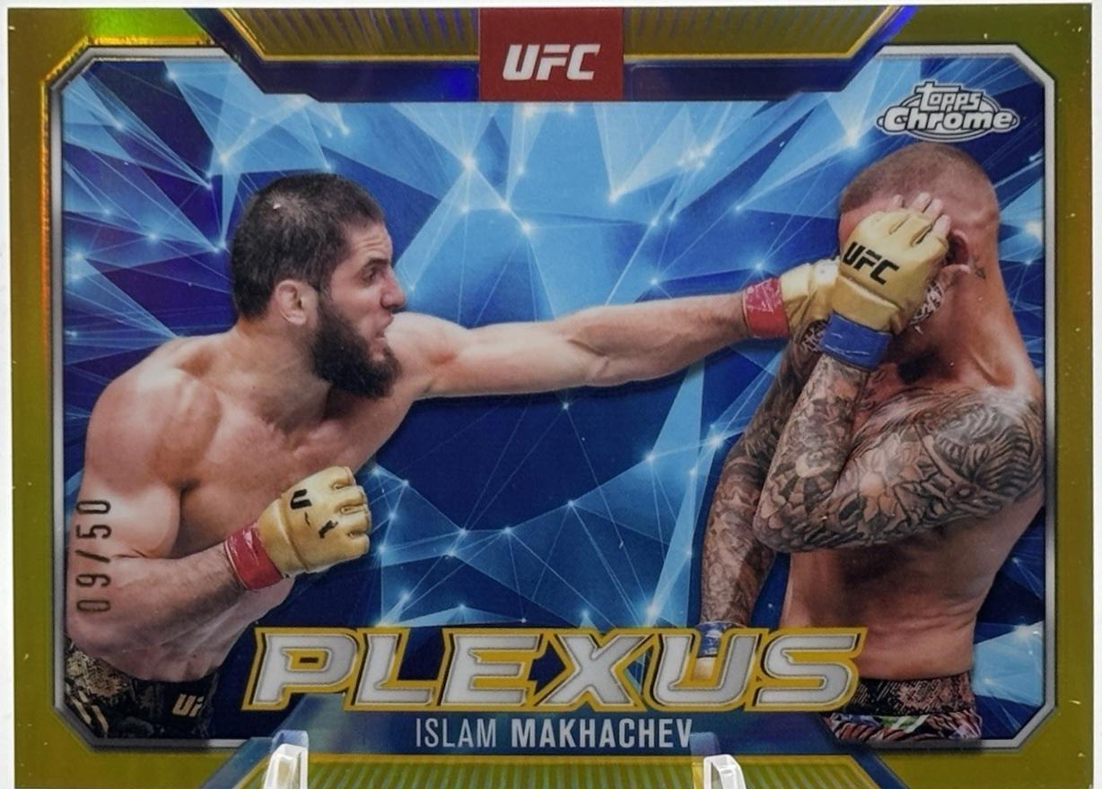 Islam Makhachev [Gold Refractor] #PLX-11