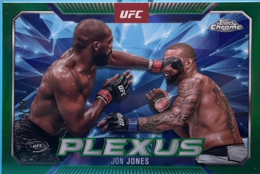 Jon Jones [Green Refractor] #PLX-1