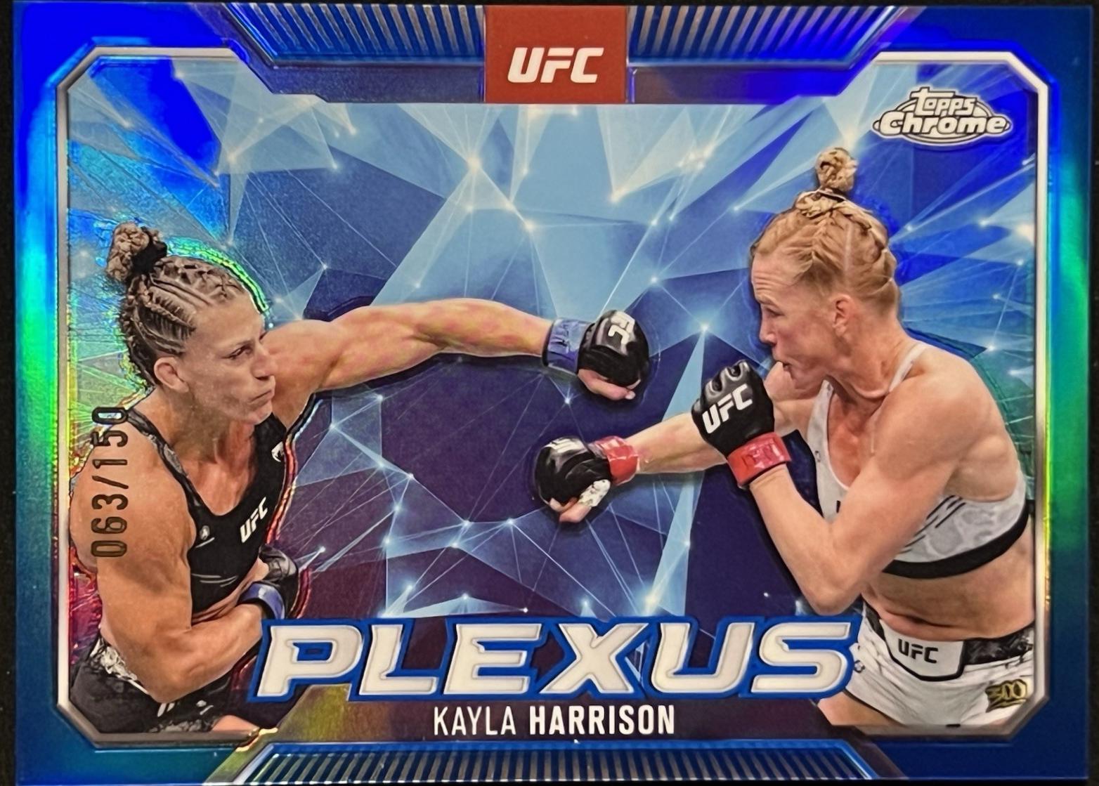 Kayla Harrison [Blue Refractor] #PLX-2