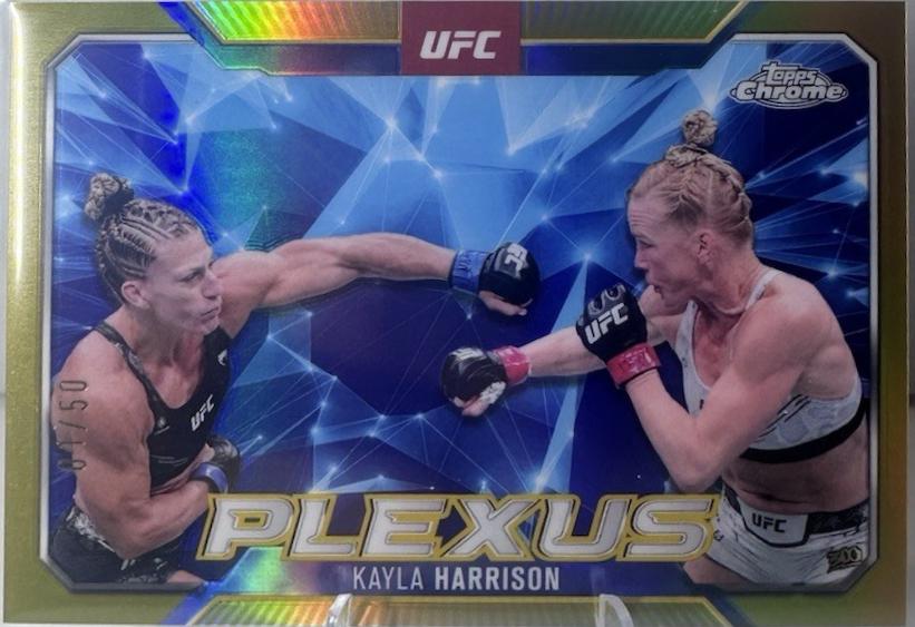 Kayla Harrison [Gold Refractor] #PLX-2