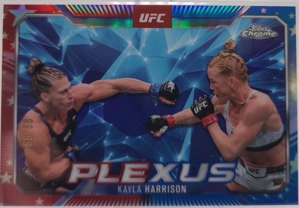 Kayla Harrison [Red White Blue Refractor] #PLX-2