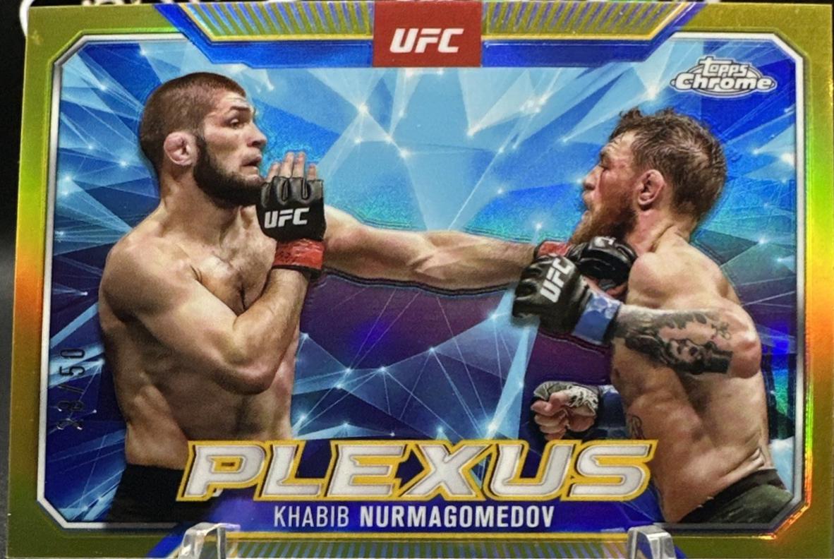 Khabib Nurmagomedov [Gold Refractor] #PLX-14