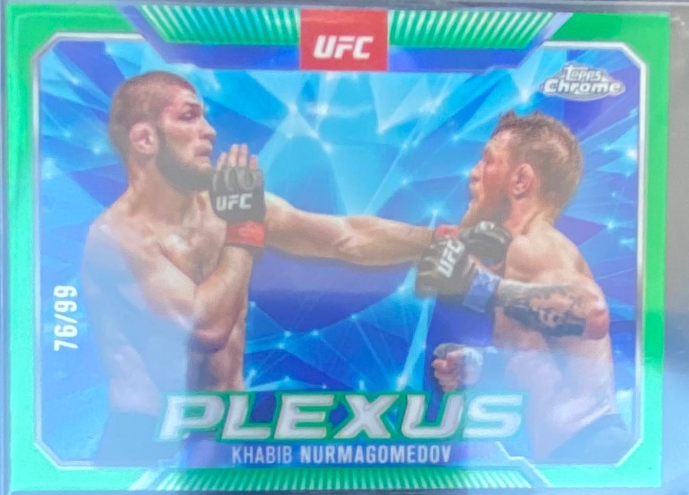 Khabib Nurmagomedov [Green Refractor] #PLX-14