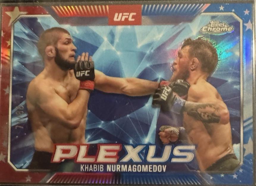 Khabib Nurmagomedov [Red White Blue Refractor] #PLX-14