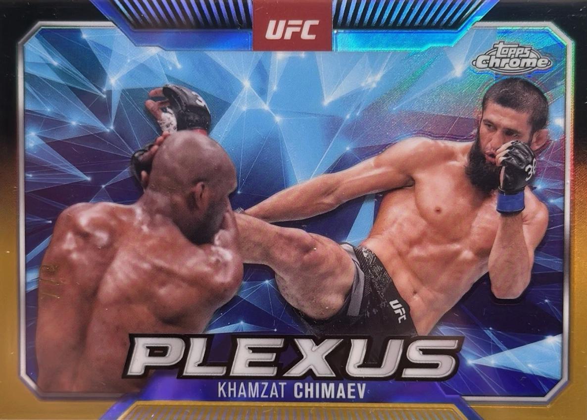 Khamzat Chimaev [Black Gold Refractor] #PLX-9