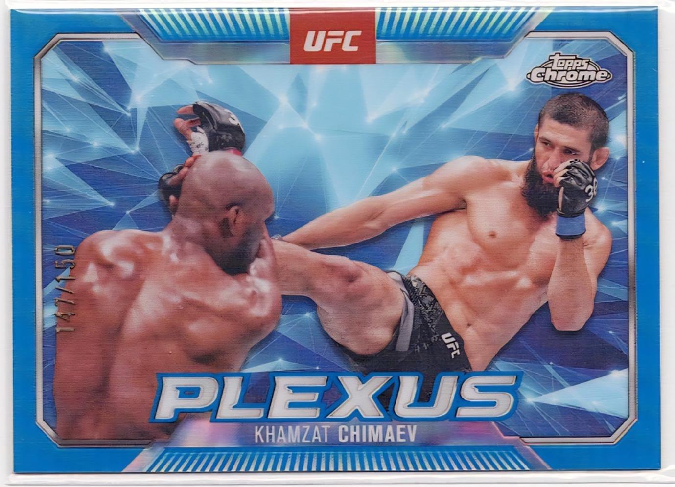 Khamzat Chimaev [Blue Refractor] #PLX-9