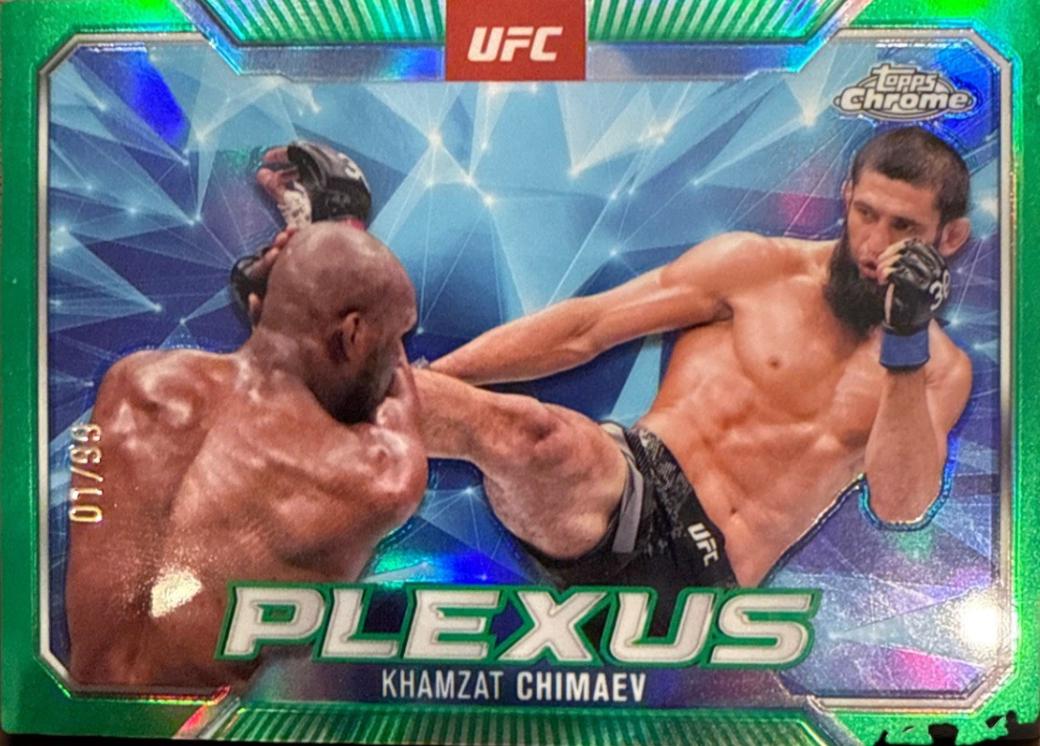 Khamzat Chimaev [Green Refractor] #PLX-9