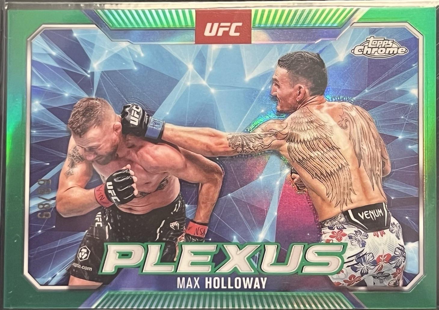 Max Holloway [Green Refractor] #PLX-12