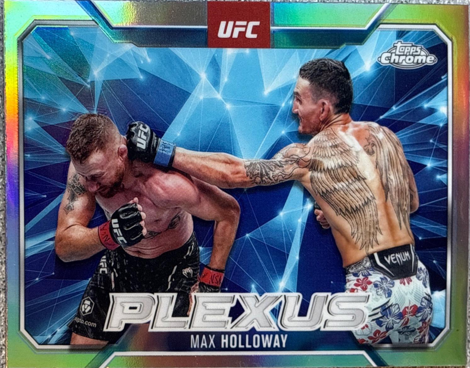 Max Holloway [Refractor] #PLX-12