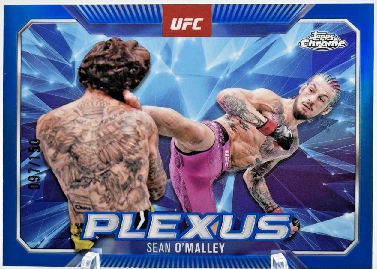 Sean O'Malley [Blue Refractor] #PLX-5