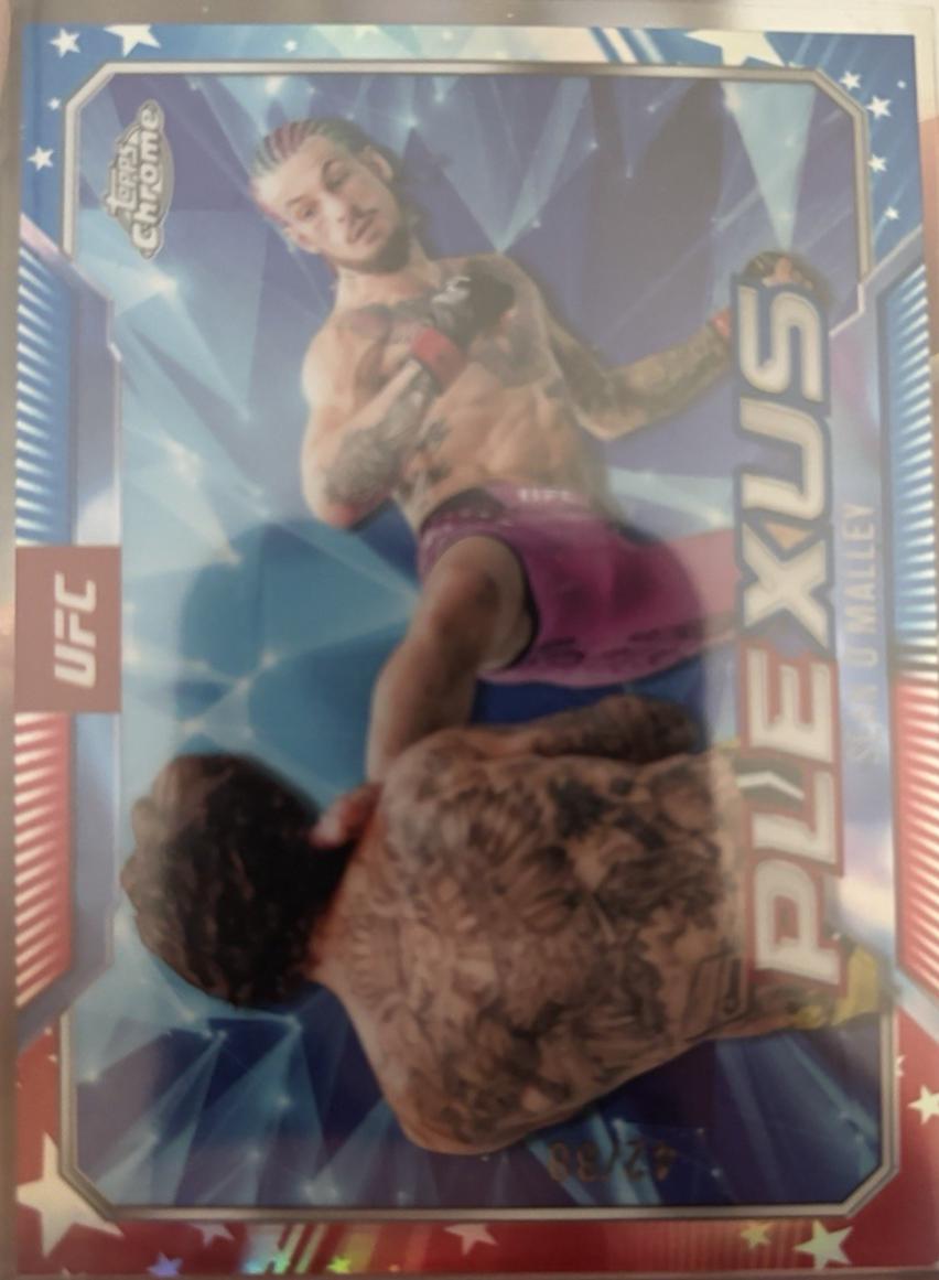 Sean O'Malley [Red White Blue Refractor] #PLX-5
