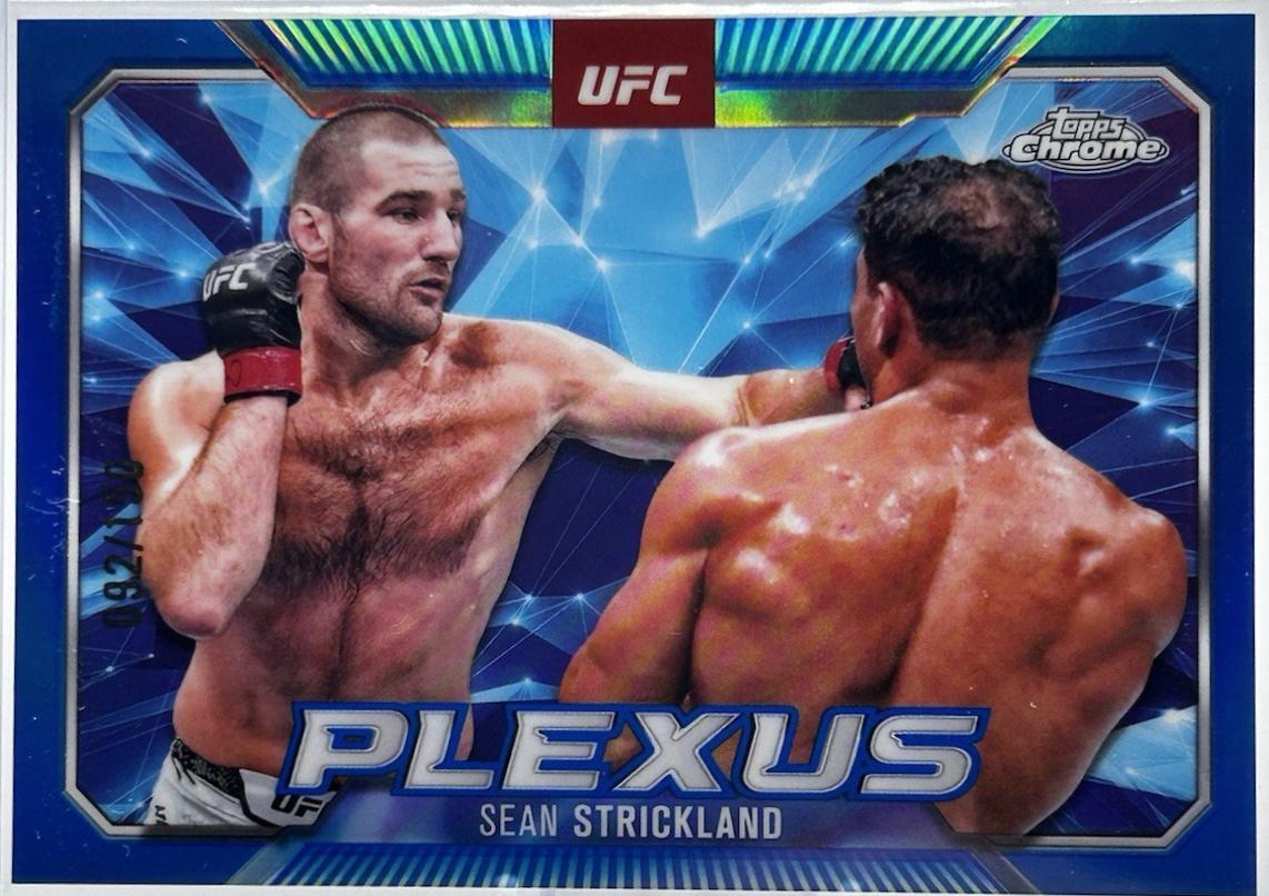 Sean Strickland [Blue Refractor] #PLX-10