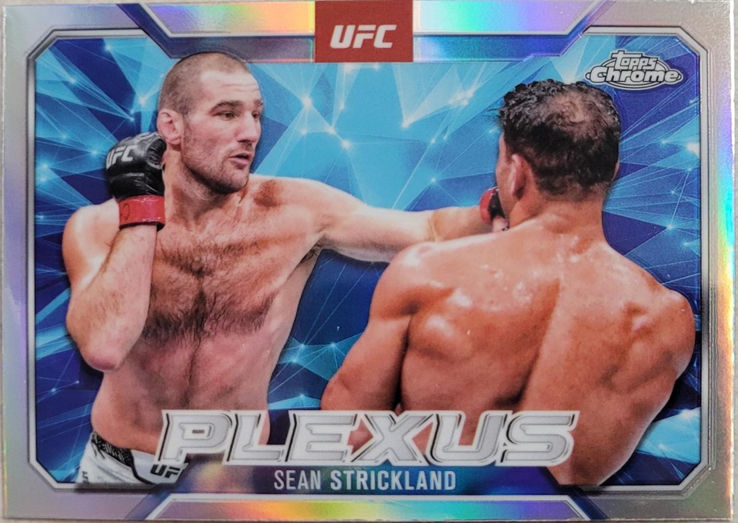 Sean Strickland [Refractor] #PLX-10