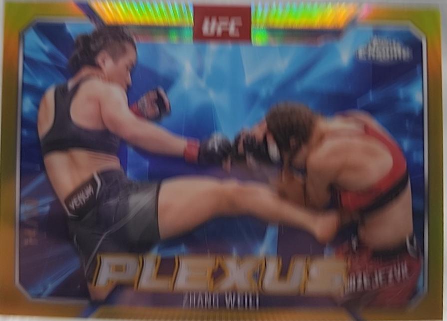 Zhang Weili [Gold Refractor] #PLX-7